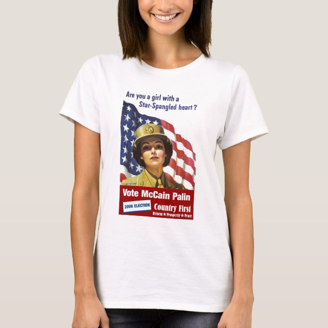 Camiseta Você é uma garota com um coração estrelado? (Frente)