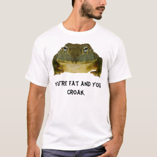 Camiseta Você é uma rã-gigante