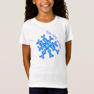 Camiseta "Você é único"