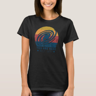 Camiseta Você Está Aqui Astronomia Sistema Solar Via Látea 