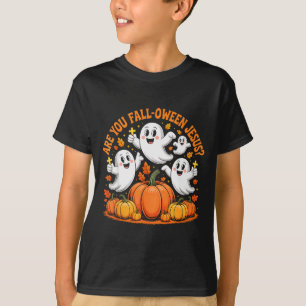 Camiseta Você Está Caindo Oween Jesus Halloween Cristo