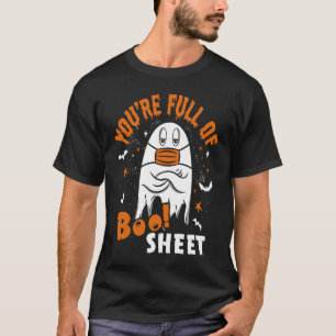 Camiseta Você está cheio de folha de boo Ditados de Hallow