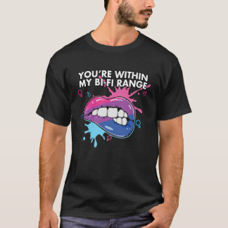 Camiseta Você Está Dentro da Minha Gama Bi Fi Bissexual Bis