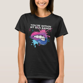 Camiseta Você Está Dentro da Minha Gama Bi Fi Bissexual Bis
