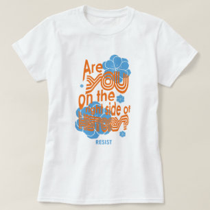 Camiseta Você está do lado direito da história?