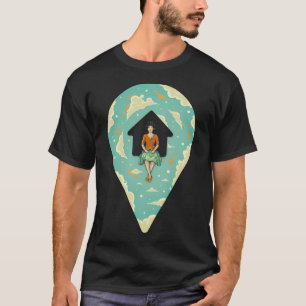 Camiseta Você está em casa