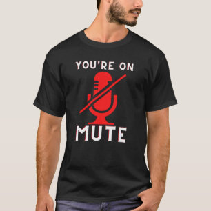 Camiseta Você está em casa muito engraçado