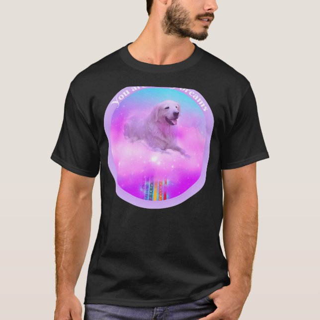 Camiseta Você Está Em Meus Sonhos Cachorro Lgbt Labrador Ra (Frente)