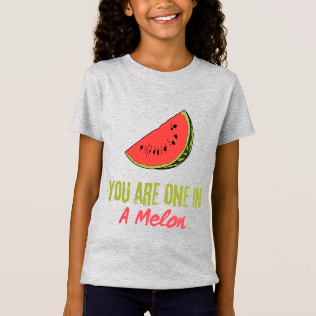 Camiseta Você Está Em Uma Fruta De Melão Melão (Frente)