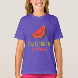Camiseta Você Está Em Uma Fruta De Melão Melão