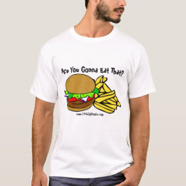 Camiseta Você está indo comer aquele?