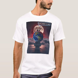 Camiseta Você está limpando tudo - Se a Lua pudesse
