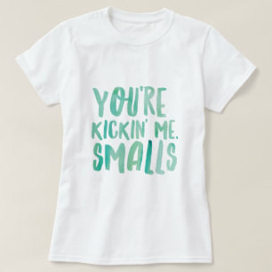 Camiseta Você está me chutando... mingau.