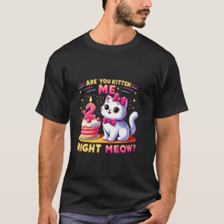 Camiseta Você Está Me Enchendo de Gatos Agora Eu Estou Com 