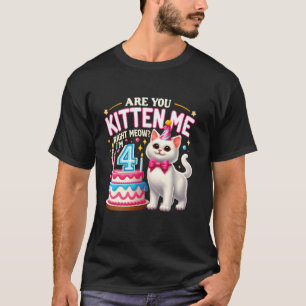 Camiseta Você Está Me Enchendo de Gatos Agora Eu Sou Um Fel