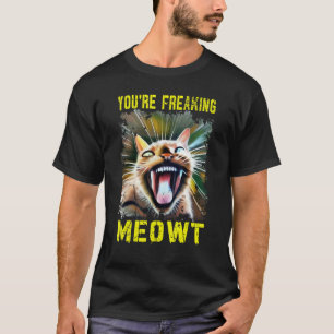 Camiseta Você Está Me Enlouquecendo Gata Louca por Gatos