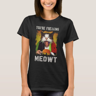 Camiseta Você Está Me Enlouquecendo    Gato   Gato Assustad