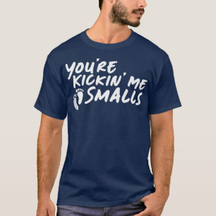 Camiseta Você está me matando, o gênero revela gravidez P