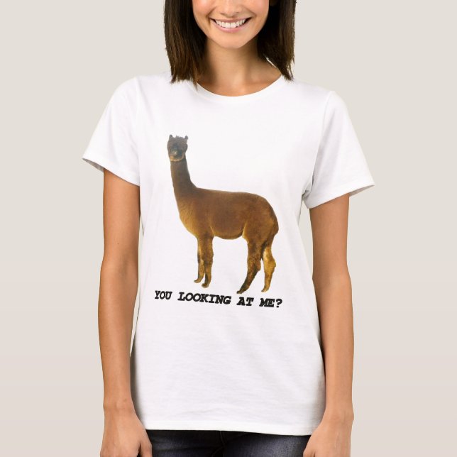 Camiseta Você está me olhando? (Frente)