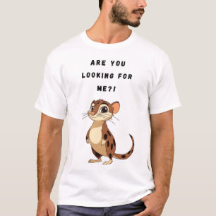 Camiseta Você está me procurando?! Gato Engraçado