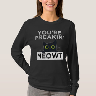 Camiseta Você Está Meowtando pra Caramba