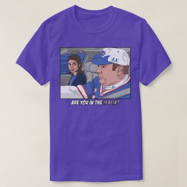 Camiseta Você Está Na Mafia Buffalo Sopranos? (Frente do Design)