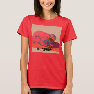 Camiseta você está no chão?