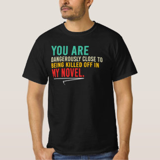 Camiseta Você Está No Meu Romance Humor De Escritor Citação