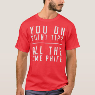 Camiseta Você está no ponto Dica o tempo todo Phife