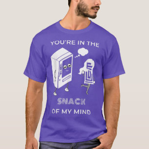 Camiseta Você está no SNACK da minha mente.
