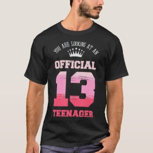 Camiseta Você Está Olhando Para Um Adolescente Oficial De 1