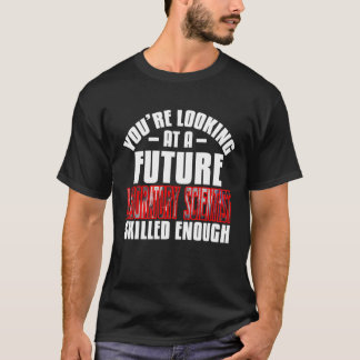 Camiseta Você está olhando para um futuro cientista de labo