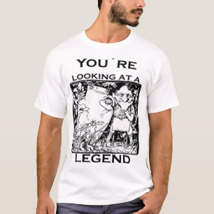Camiseta Você Está Olhando Para Uma Lenda Dia de São Patríc