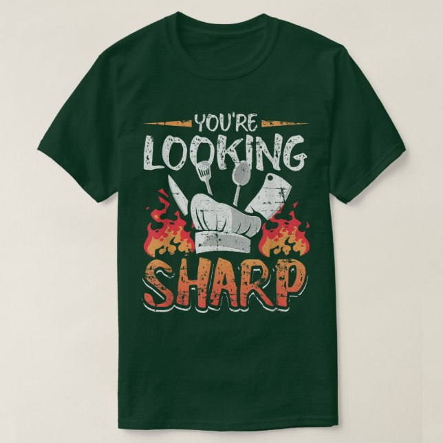 Camiseta Você Está Parecendo Uma Ideia De Cozinhar Culinári (Frente do Design)