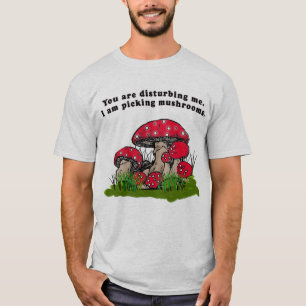 Camiseta Você está perturbando-me. Eu estou escolhendo o