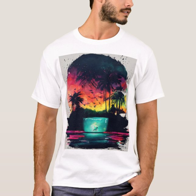 Camiseta Você está procurando informações sobre o design (Frente)