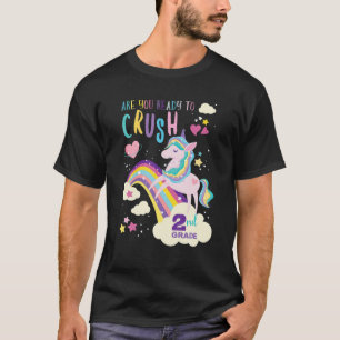 Camiseta Você Está Pronto Para Esmagar Unicórnio De Segundo