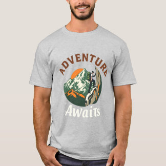 Camiseta Você Está Pronto?" Viagem e Explorer T-Shirt