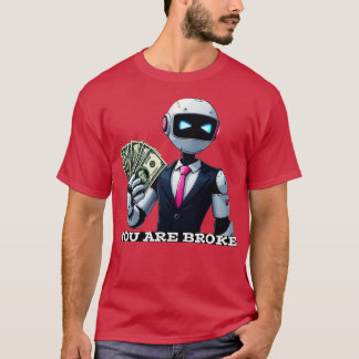Camiseta Você está quebrado