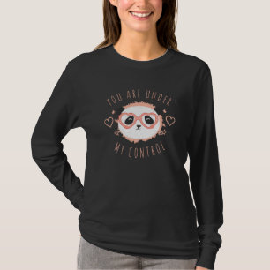 Camiseta Você está sob meu controle