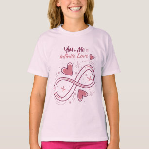 Camiseta Você + Eu = Amor Infinito