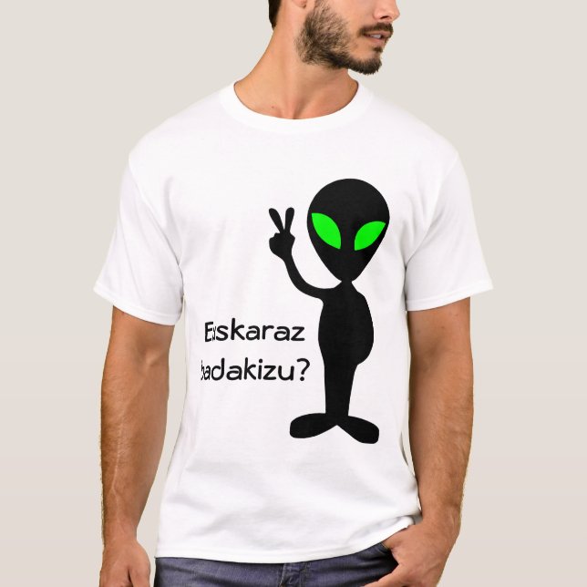Camiseta Você fala basco? (Frente)