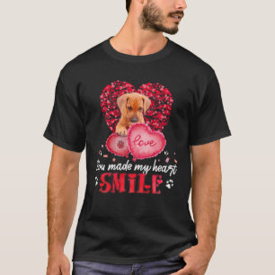 Camiseta Você Faz Com Que Meu Coração Sorria Ridgeback Rhod