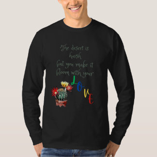 Camiseta Você Faz Eu Florescer Expressa Sua Gratidão por Vo