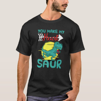 Camiseta Você Faz Meu Coração Saur