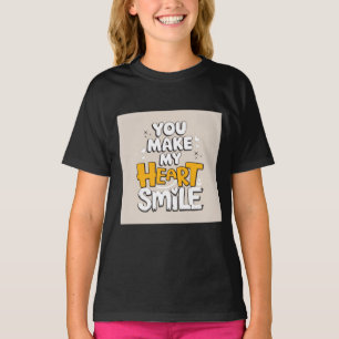 Camiseta Você Faz Meu Coração Sorrir