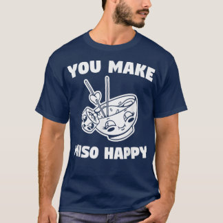 Camiseta Você Faz Miso Feliz Casamento Proposta De Casament