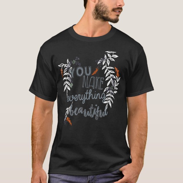 Camiseta Você Faz Tudo Bela Arte Folclórica (Frente)