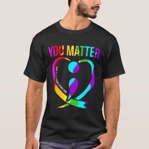Camiseta Você Feliz Sensibilização Suicida Suporte Gráfico