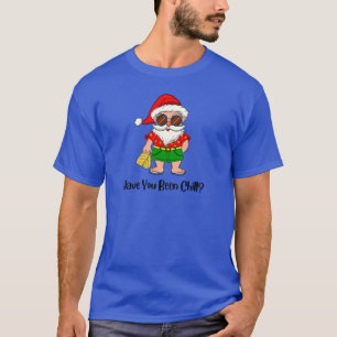Camiseta Você Foi Calma? Papais noeis de Natal em Beach Vib